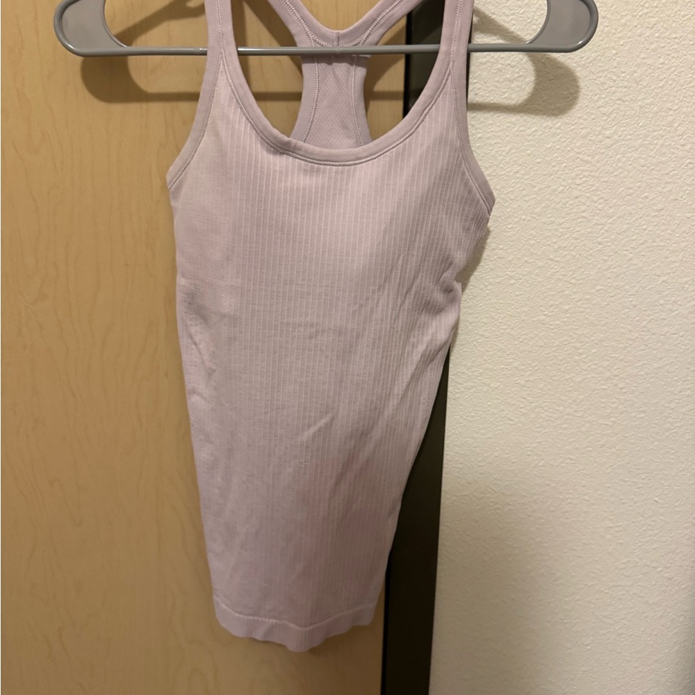 Lululemon Athletica Ribbed Tank Top - Soft Pink